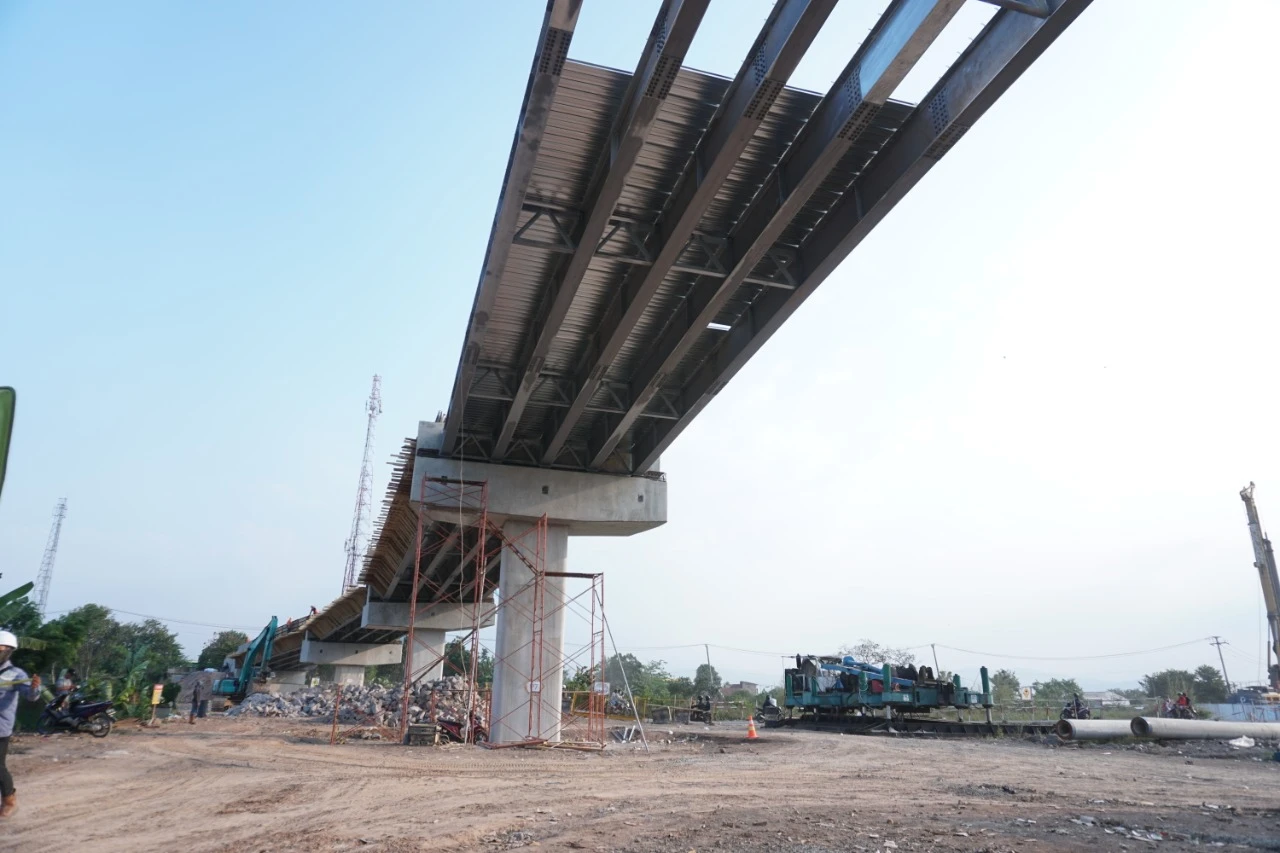 Galeri Erection Kereta Cepat Bandung - Rangka Jembatan - Wasaka Tomo Engineering