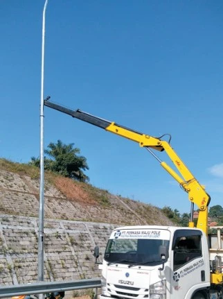 Proyek Jasa Pemasangan PJU - Rangka Jembatan - Wasaka Tomo Engineering