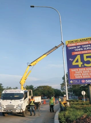 Proyek Street Lightning Pole - Rangka Jembatan - Wasaka Tomo Engineering
