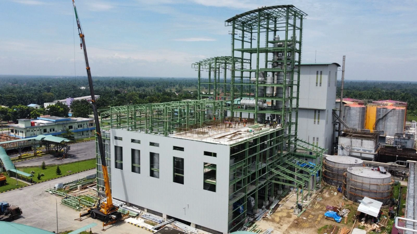 Proyek Struktur Bangunan Pabrik - Rangka Jembatan - Wasaka Tomo Engineering
