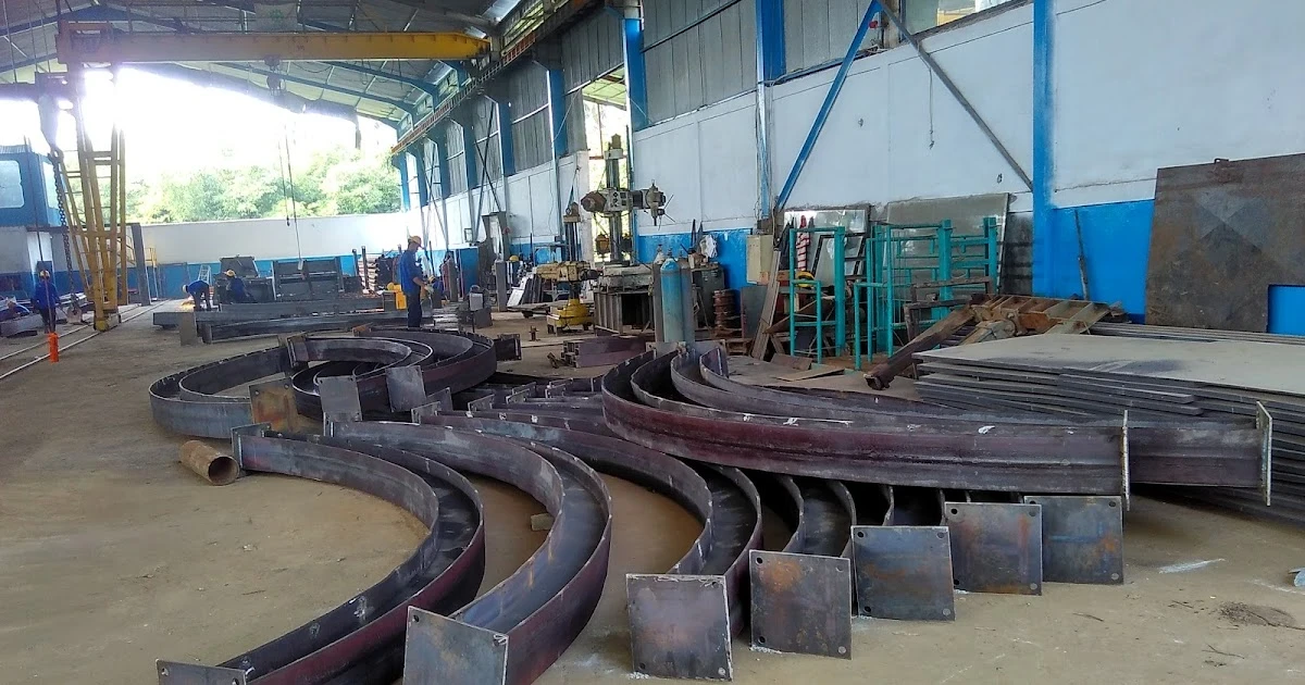 Proyek Jasa Bending dan Roll WF Jabodetabek - Rangka Jembatan - Wasaka Tomo Engineering