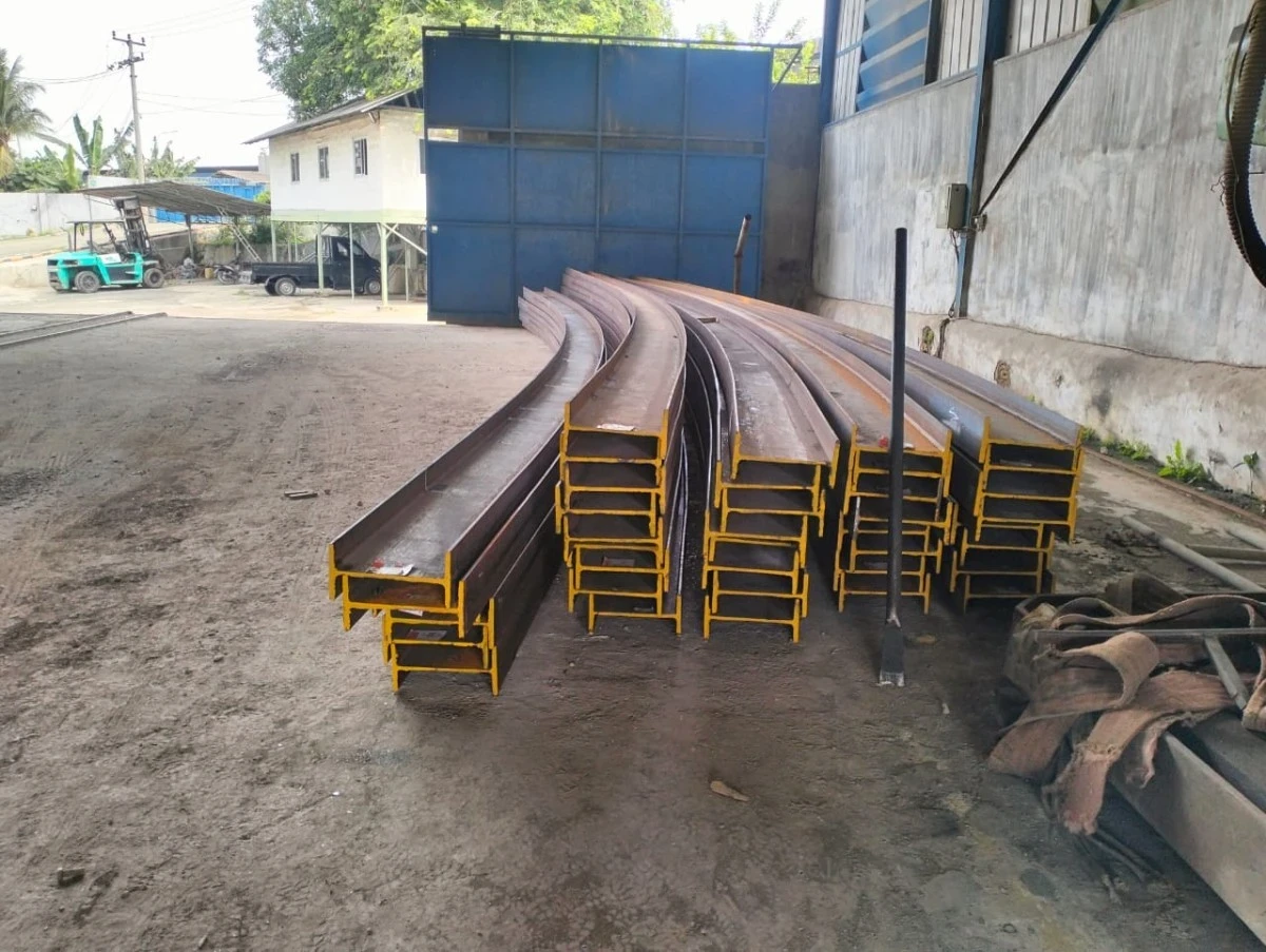 Proyek Jasa Bending dan Roll WF Bekasi  - Rangka Jembatan - Wasaka Tomo Engineering