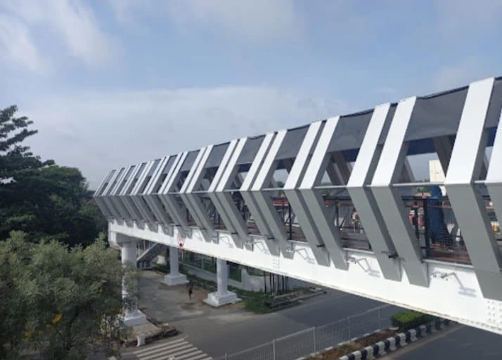 Proyek Jembatan Penyeberangan Orang - Rangka Jembatan - Wasaka Tomo Engineering
