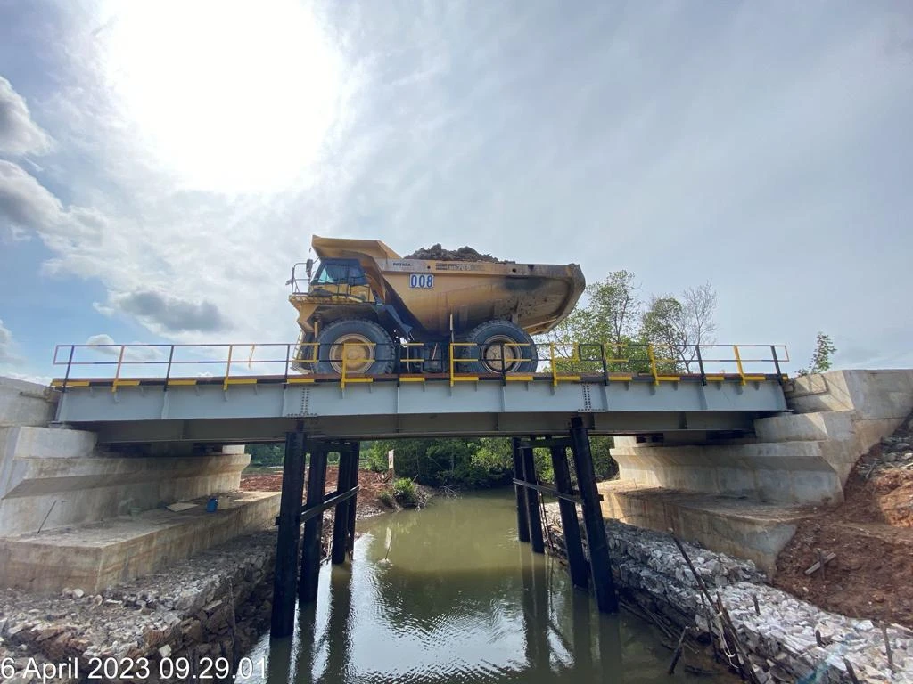Proyek Jembatan Girder 20 meter - Rangka Jembatan - Wasaka Tomo Engineering