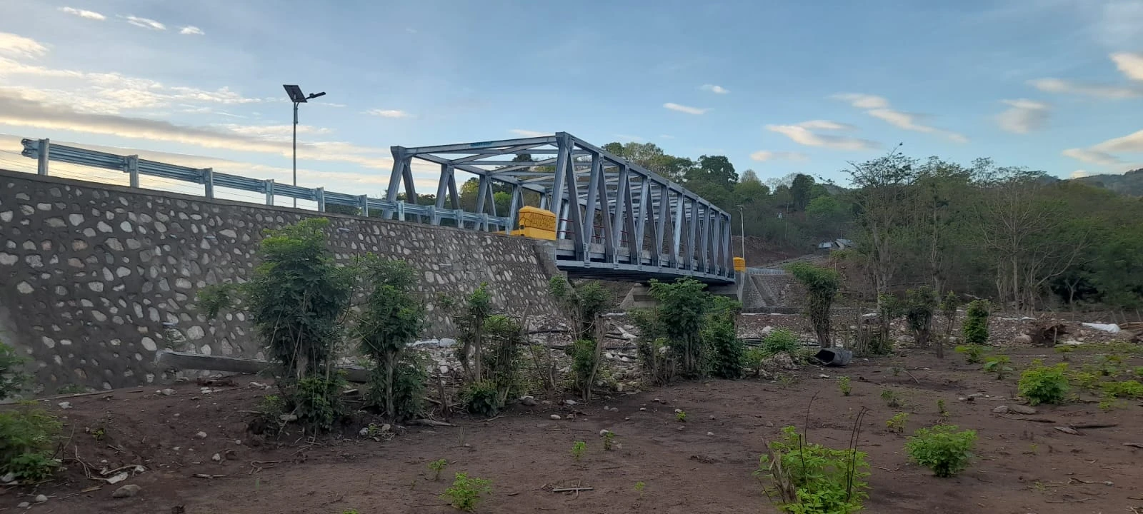 Proyek  Jembatan Rangka Waren A60 - Rangka Jembatan - Wasaka Tomo Engineering